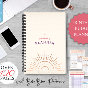 Sunset Serenade Budget Planner