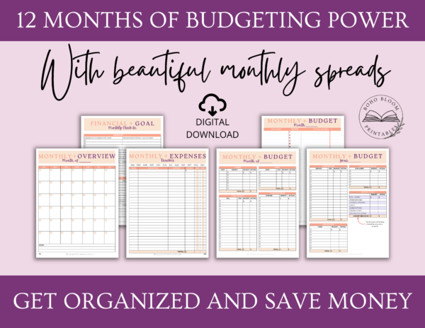 Sunset Serenade Budget Planner - Image 4