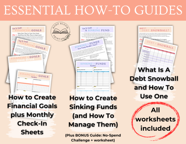 Sunset Serenade Budget Planner - Image 2